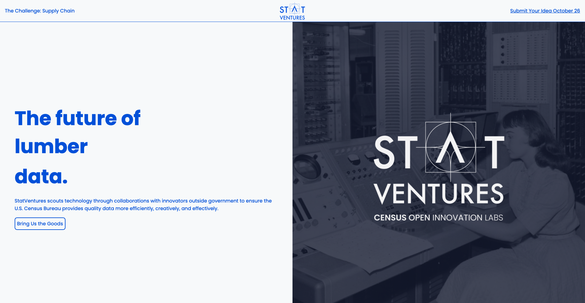 Screenshot of StatVentures Site